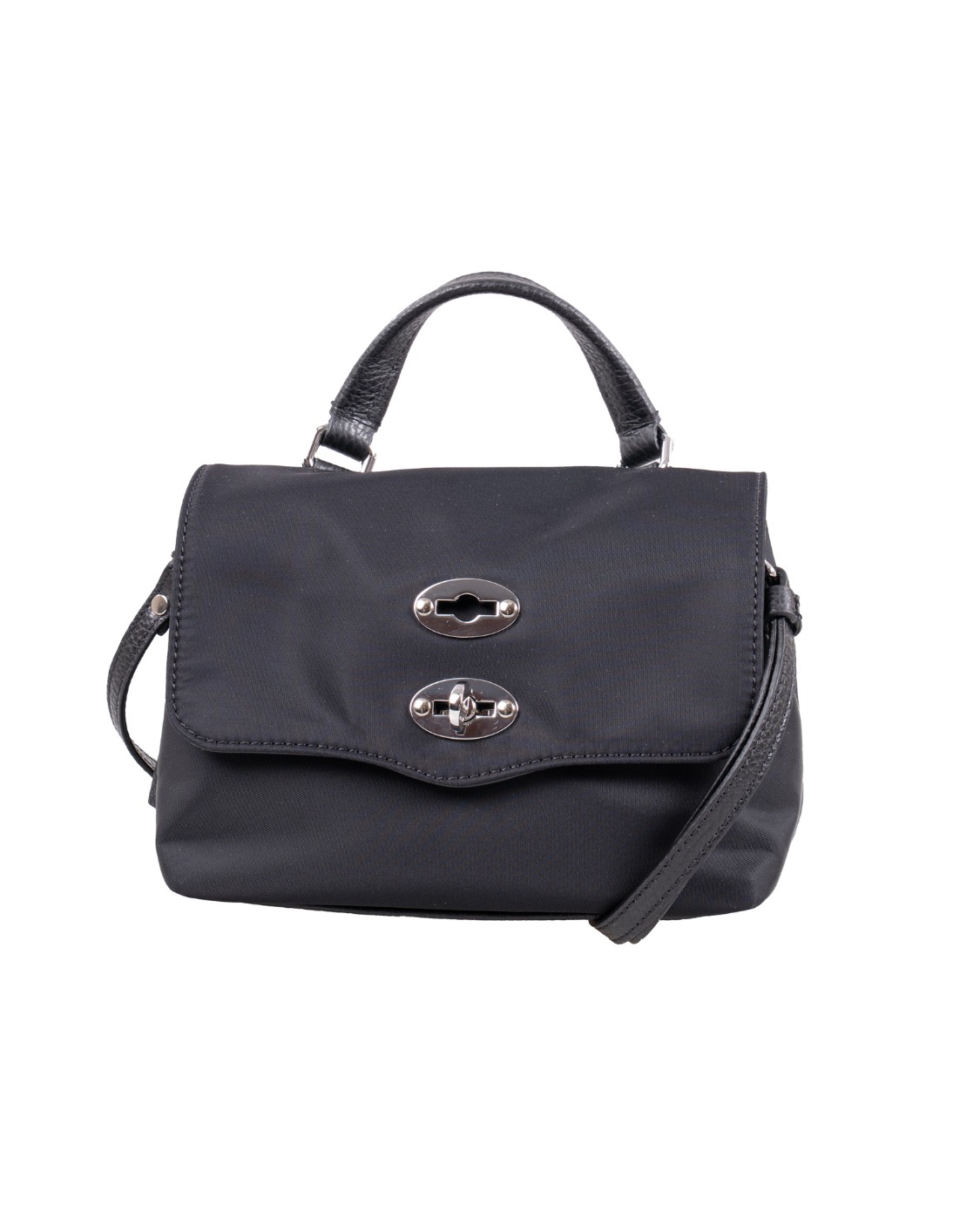 shop ZANELLATO  Borsa: Zanellato borsa Postina® baby in tessuto nylon black nero.
Può essere indossata a mano, a spalla o a tracolla.
Manici in pelle.
Tasca interna.
Tracolla.
Dimensioni: 19x14x10cm.
Composizone: 100% Nylon.
Fabbricato in Italia.. 06801 BABY 2000000-Z0001 number 9260987